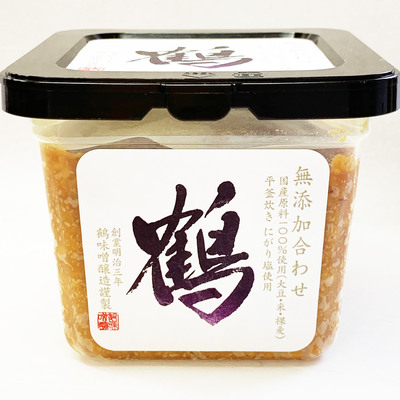 日本生产鹤味噌 五谷味噌 大米味噌 大麦大豆味噌 相扑辣味味增酱