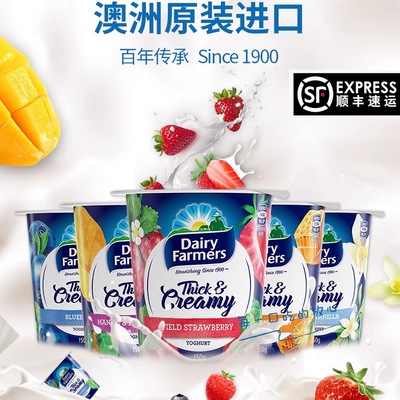 澳大利亚澳洲儿童水果酸奶澳田