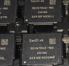 全新原装 SDIN7DU2-16G eMMC16Gb 153球 移动储存器芯片字库图片