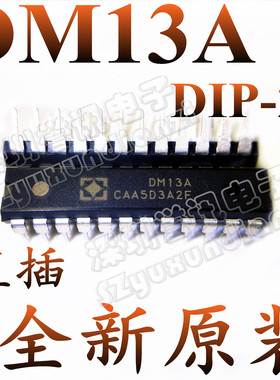 全新原装 DM13A 直插DIP24 SSOP24 16路LED PWM 控制芯片