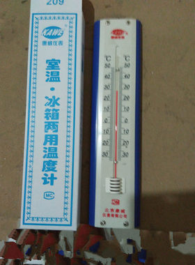 209寒暑表冰箱冷库两用温度计量D