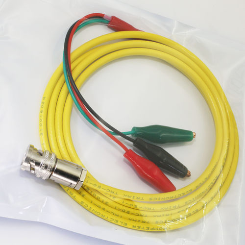 TR7532三同轴BNC转3迷你鳄鱼夹测试线Triax BNC Alligator Cable
