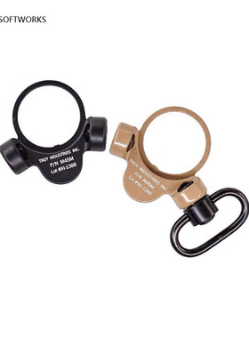 TROY金属蝴蝶环背带快拆QD扣挂带LDTHK416原厂通用玩具配件