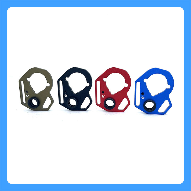 GBB托心背带扣  忽必烈M4金属SI机身钢制QD 锦明精击ARP N4 LDT