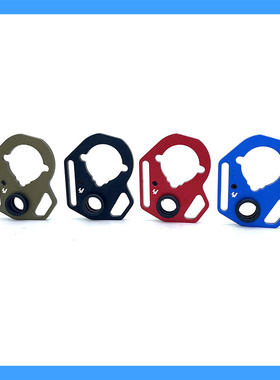 GBB托心背带扣  忽必烈M4金属SI机身钢制QD 锦明精击ARP N4 LDT