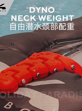 C4意大利DYNO自由潜水颈部配重龙虾颈配维持中性浮力重量可调
