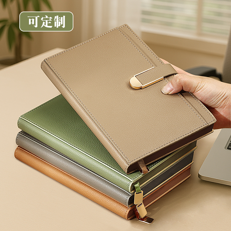 笔记本子简约商务办公记事本定制