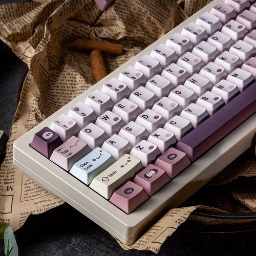 原创麻薯键帽适配akt68wooting