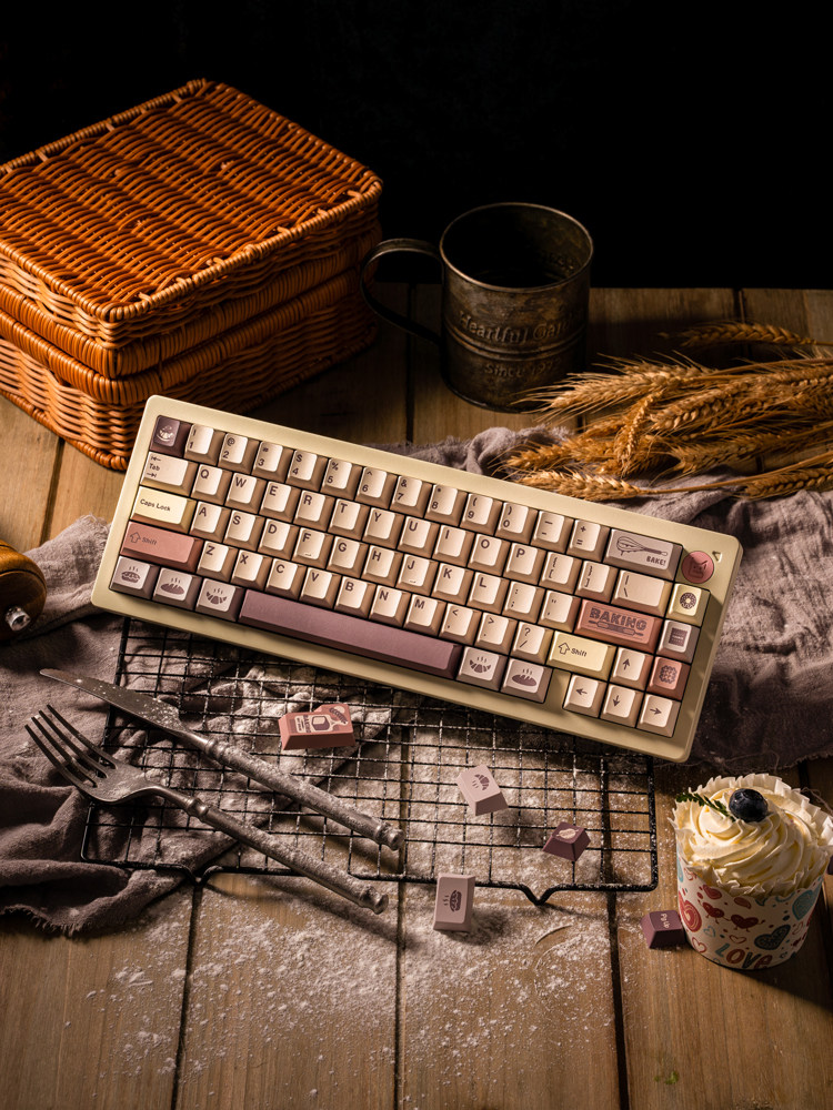 구운 키캡 메일라드 컬러 매칭 WOOTING KEYCAP ATK68 키캡 V75X DRUNK DEER G68 NIGHT DEVIL ROG