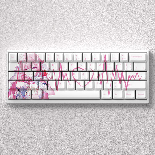 爱莉希雅键帽原厂高度PBT