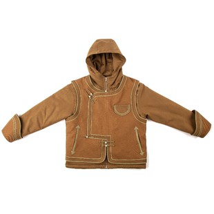 阿提拉系列之“大地”男女同款双件套棉衣连帽保暖冬棉服带帽休闲