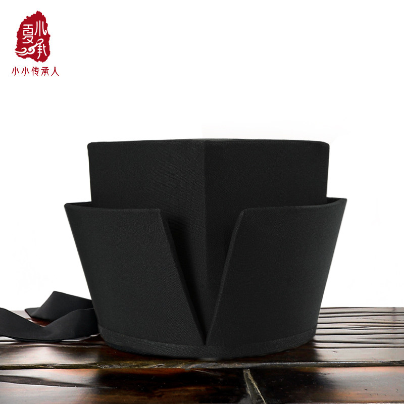 宋制四方帽子东坡巾写真高端古装搭配宋代首服复古儿童汉服配饰