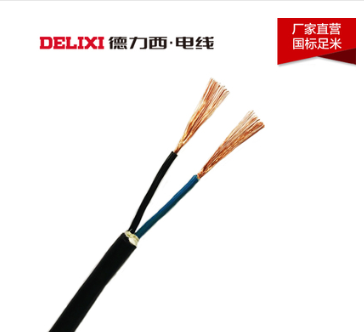 德力西电线电缆护套线RVV正品