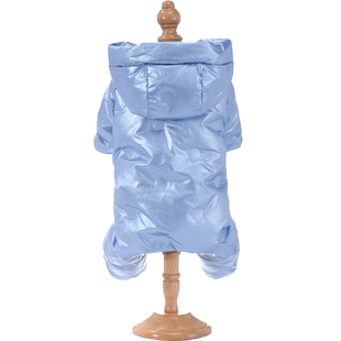 狗狗衣服秋冬季羽绒服小博美泰迪雪纳瑞小型犬宠物秋冬装四脚保暖