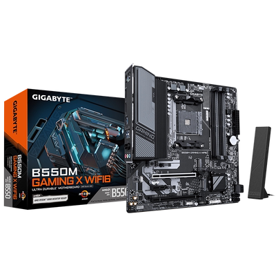 技嘉B550M GAMING X WIFI6主板 AM4支持5600X 5700G 5800X处理器