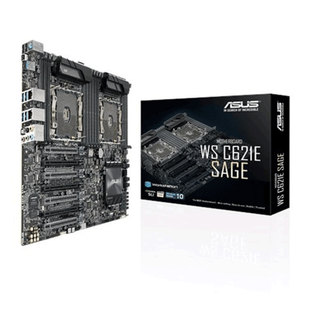 双路3647工作站主板4路SLI12内存卡槽 SAGE C621E ASUS华硕WS