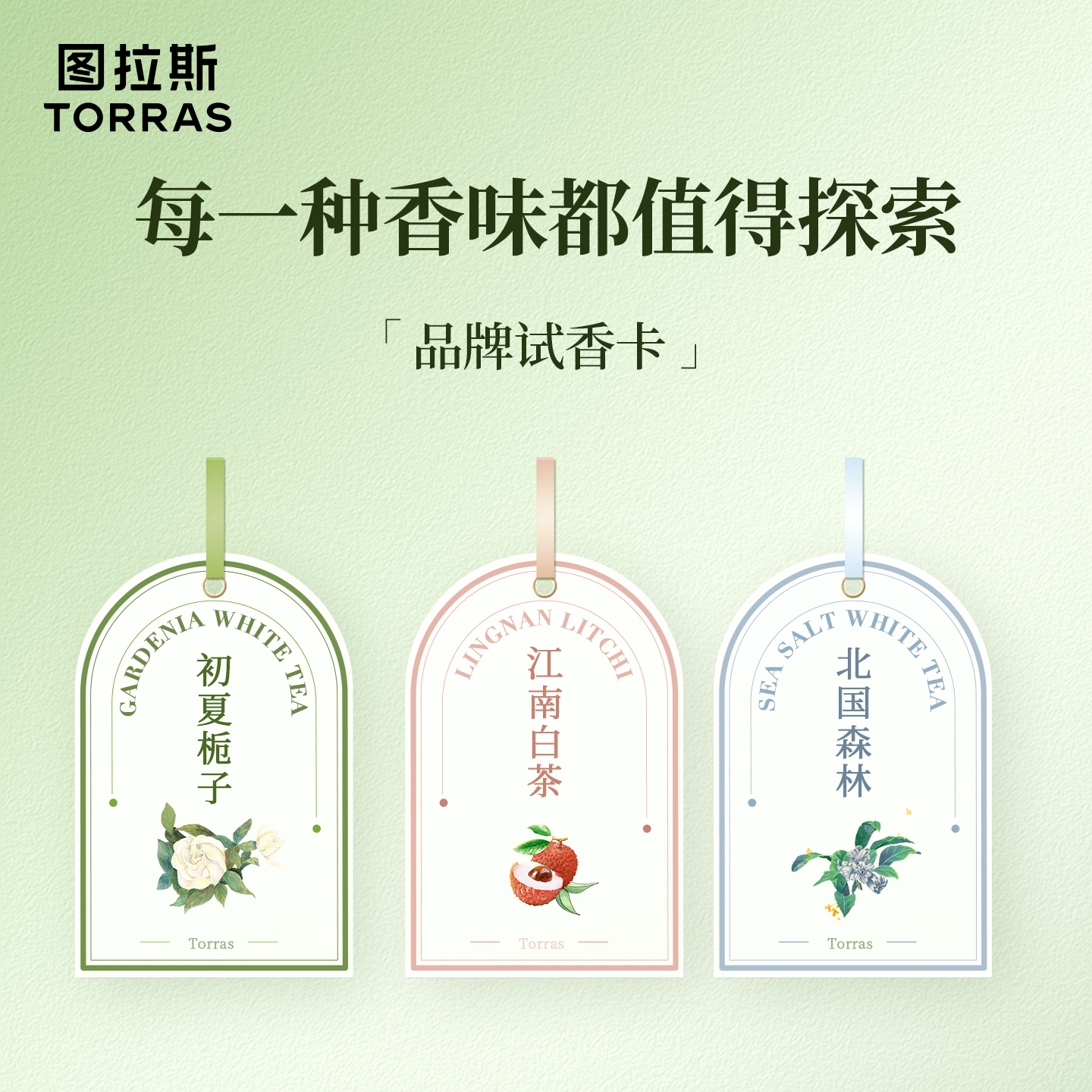 图拉斯试香卡高级淡香香水试香