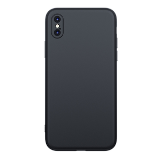 适用苹果x手机壳iphonexs圆边xs套xsmax后壳iponex男专用超薄人防摔xmax黑软壳新款轻薄手感外壳iphone全包10