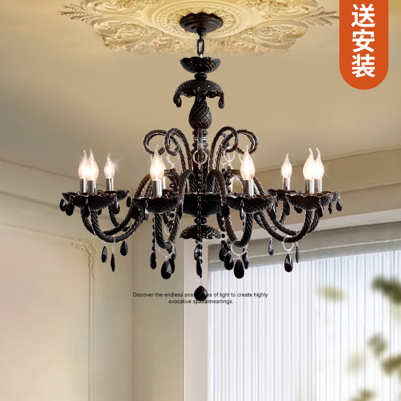 万鑫法式轻奢水晶灯客厅吊灯