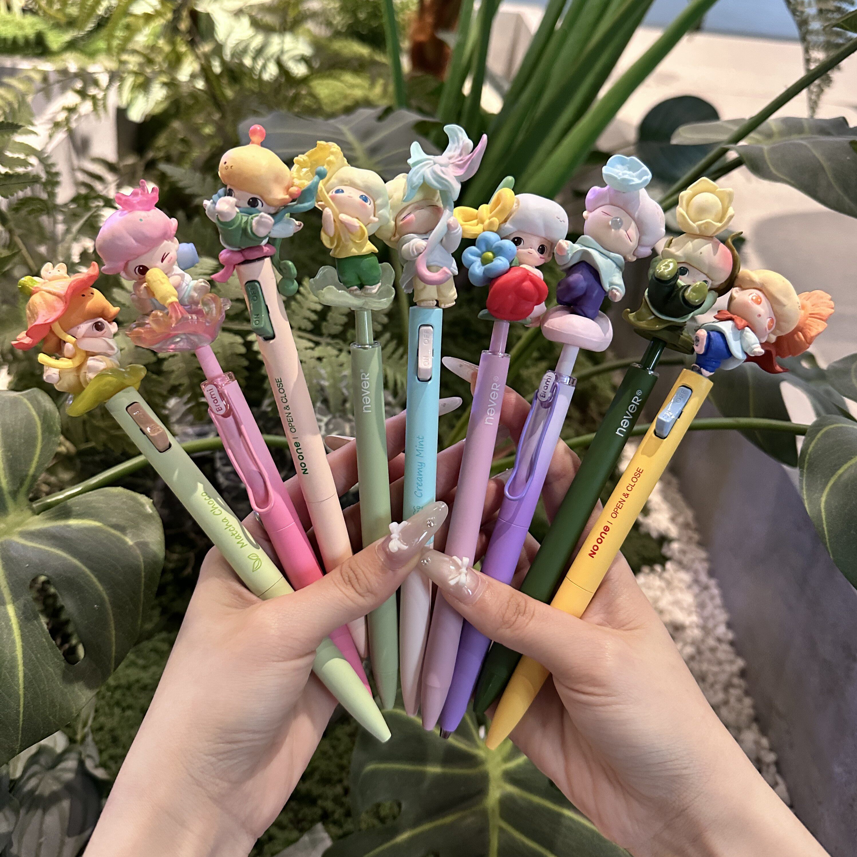 Dimoo新款萌粒笔高颜值中性笔手工DIY礼物创意自用送人超可爱