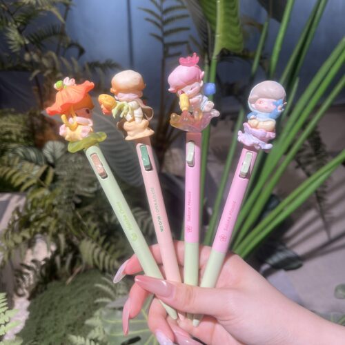 Dimoo超可爱萌粒笔手工中性笔DIY创意潮玩高颜值送人闺蜜礼品笔