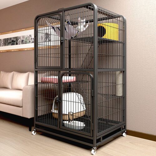 猫笼一体猫屋猫舍猫屋家用室内