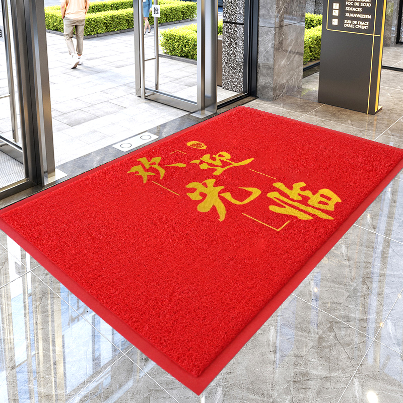 德美龙商用加厚公司门口迎宾地垫