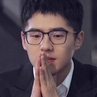 林德伯格同款眼镜架6554纯钛超轻近视眼镜框方框无螺丝可配近视镜