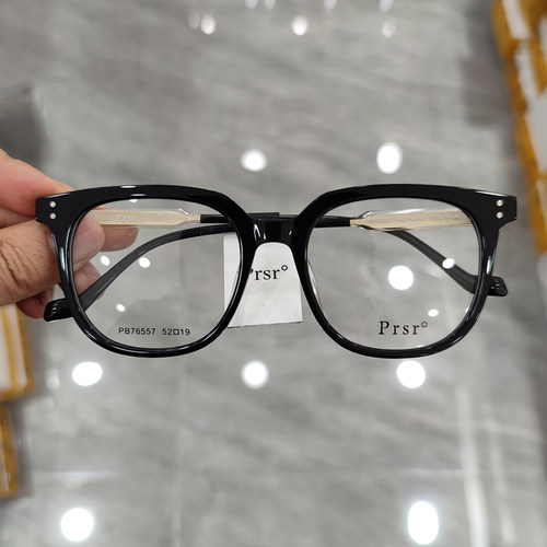 复古帕莎龚俊同款黑框近视眼镜框