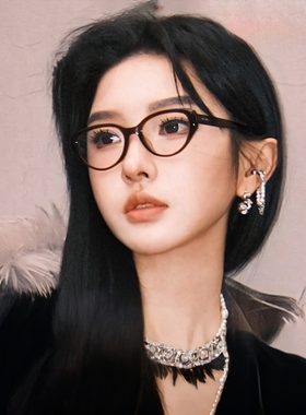 高级感猫眼墨镜丹阳配镜近视眼镜