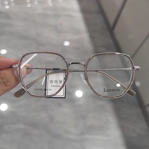 Latemon浪特梦眼镜男可配近视眼