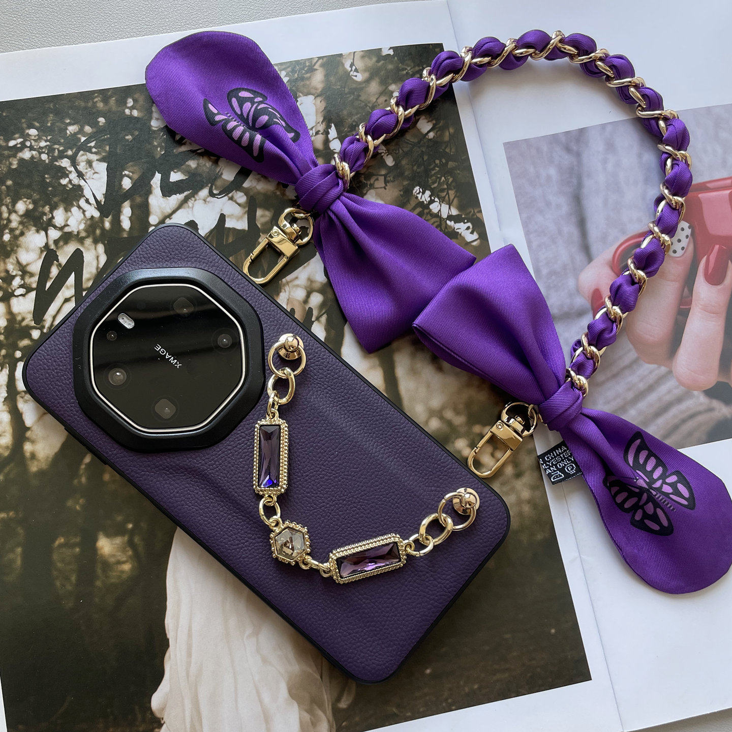 【荔枝纹真皮】适用华为mate80rs非凡大师手机壳时尚手链70rs全包防摔外壳可手提斜跨背长挂绳mate60rs保护套,3C数码配件,手机保护套/壳,淘宝优惠券,粉丝福利购,淘宝优惠卷