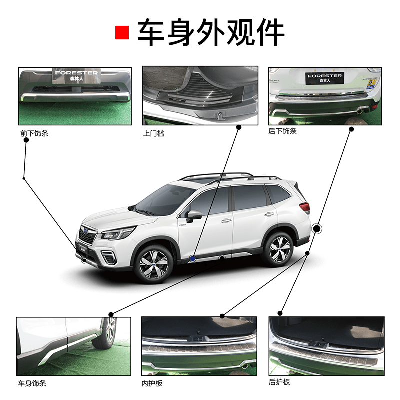 hclabo精品电动尾门流媒体后视镜