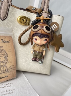 Hirono小野高端diy包挂钥匙扣真皮改装宝贝挂饰挂件配饰潮玩明款