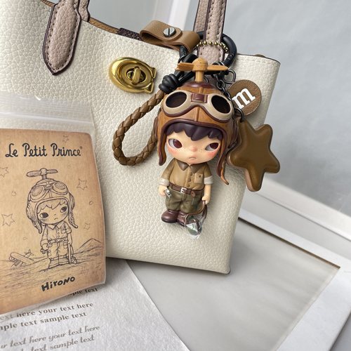 Hirono小野高端diy包挂钥匙扣真皮改装宝贝挂饰挂件配饰潮玩明款