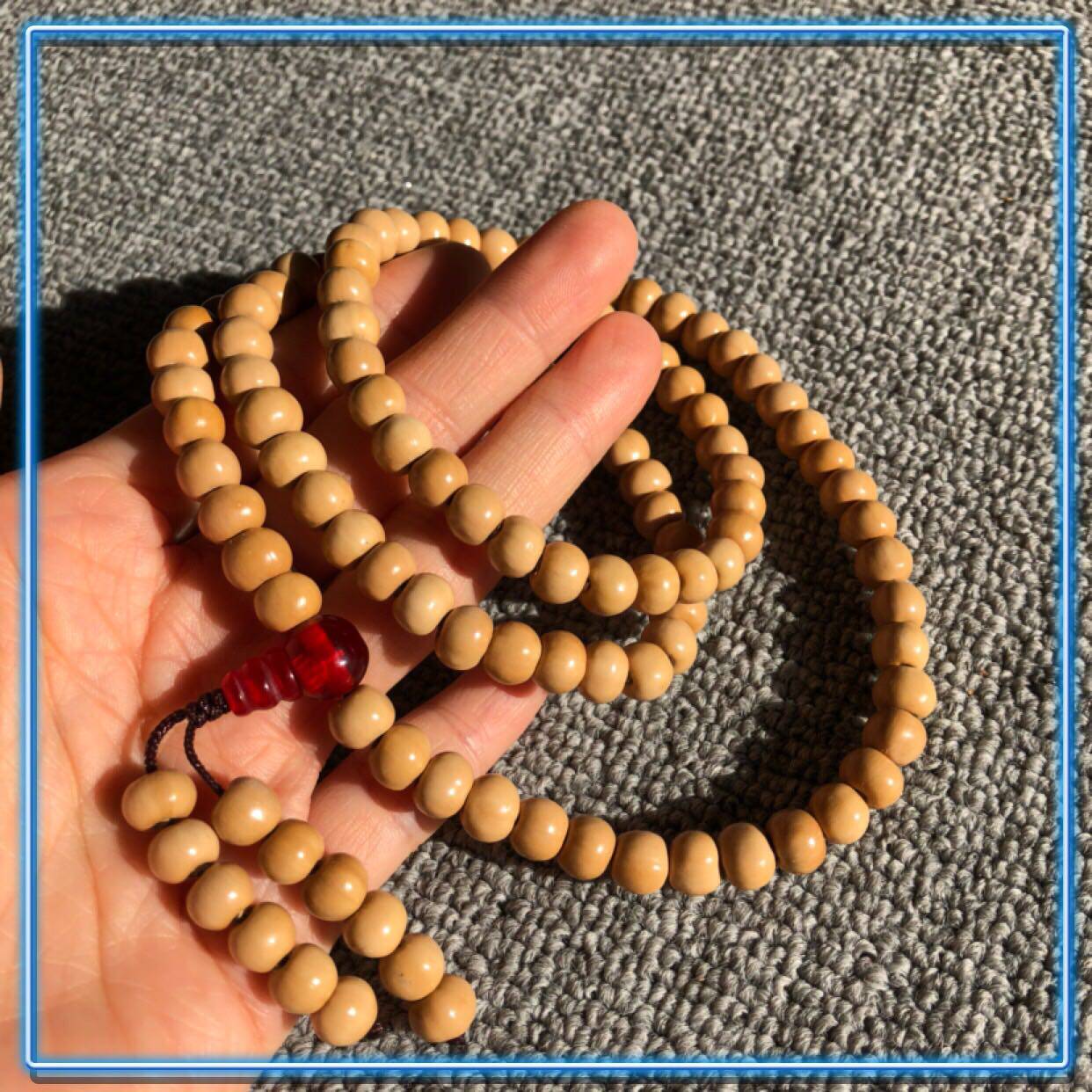 5mm 闷尖矮桩苹果圆草菩提草珠籽精挑草籽菩提念珠