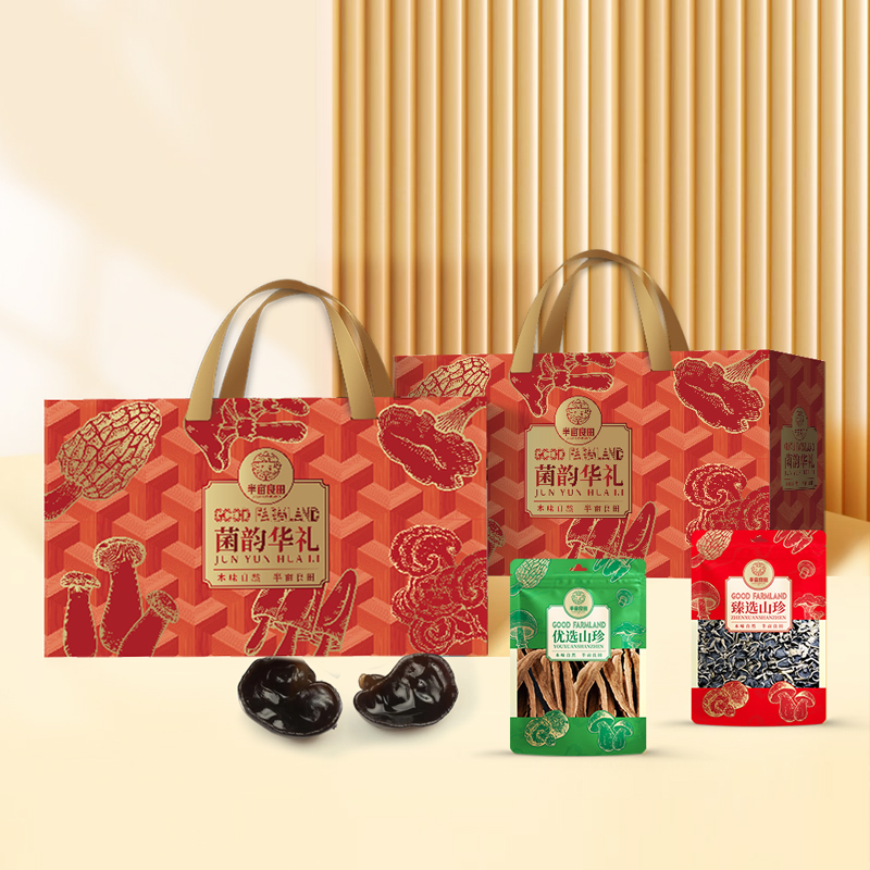 半亩良田 半亩川 菌韵华礼1000g 南北干货礼盒  年货礼盒 送礼