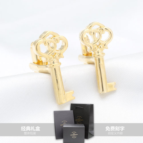 金融才俊！法式袖扣男士袖钉