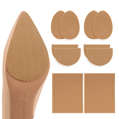 底保护贴自粘耐磨 底贴橡胶前掌防磨贴后跟防滑贴皮鞋 高跟鞋 鞋