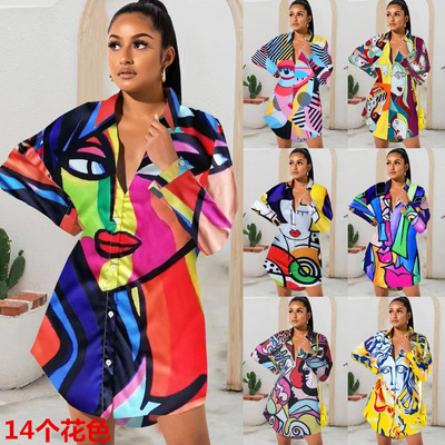 summer women blouse tops lady formal shirt 女头像长袖衬衣裙