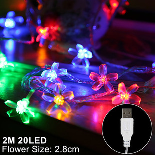 Snowflake LED Light Christmas Decorations For Home Hanging G