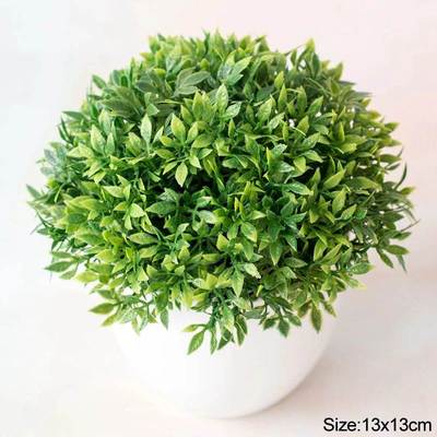 Artificial Plants Bonsai Small Tree Pot Fake Plant Flowers P