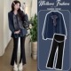 裤 孕妇套装 衬衫 减龄气质宽松百搭丝巾长袖 子两件套女 春秋2026新款