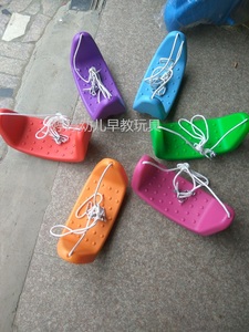 宝宝儿童秋千户外室内荡秋千成人秋千小孩弯板座椅板大号加厚防滑