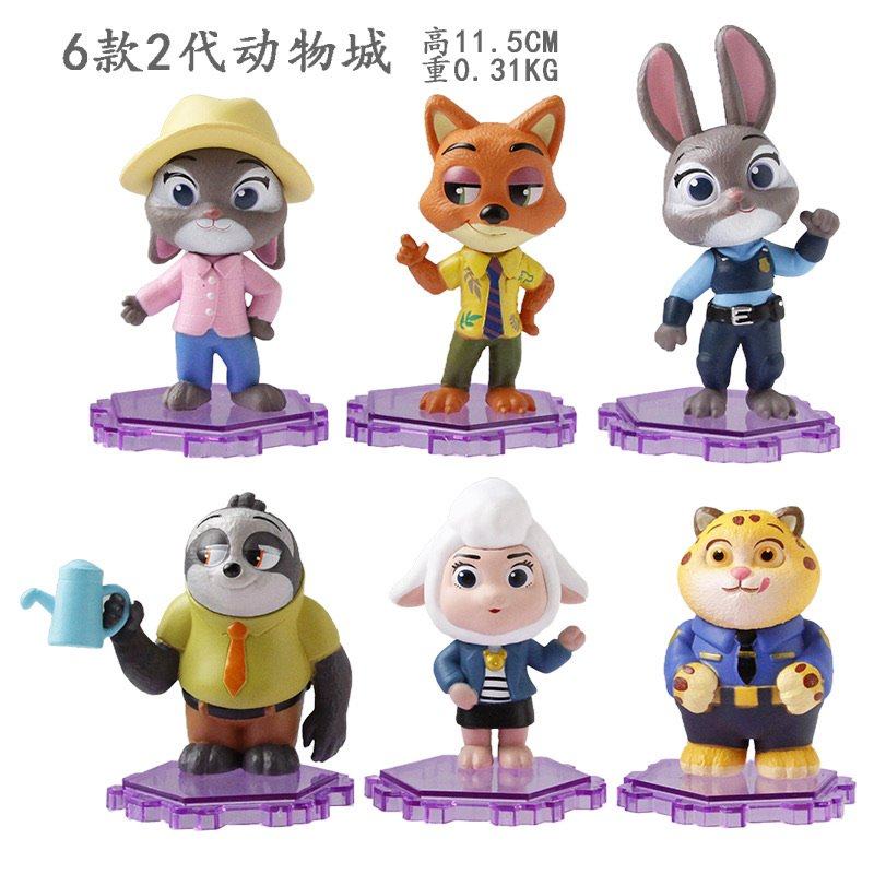 朱迪尼克疯狂动物城手办模型