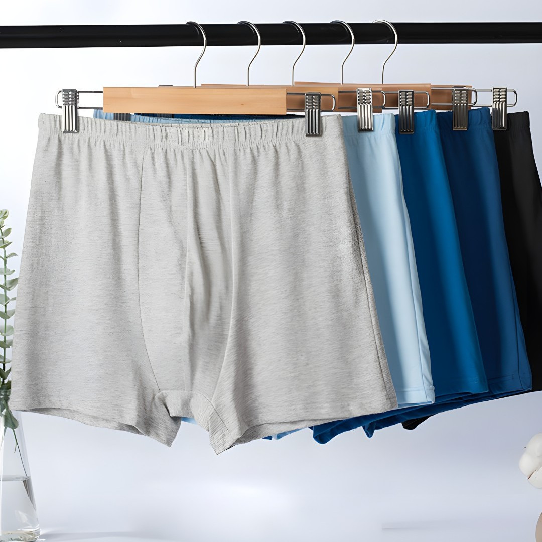 加肥棉裤头男士宽松内裤平角裤四角底裤大码爸爸裤衩青年透气肥佬,女士内衣/男士内衣/家居服,男平角内裤,淘宝优惠券,粉丝福利购,淘宝优惠卷