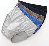 男老人全棉三角底裤 宽松裤 纯棉短裤 中老年内裤 大码 男士 头高腰裤 头