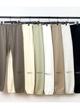 FOG复线ESSENTIALS棉质长裤高街反光休闲宽松秋冬潮牌束脚卫裤男