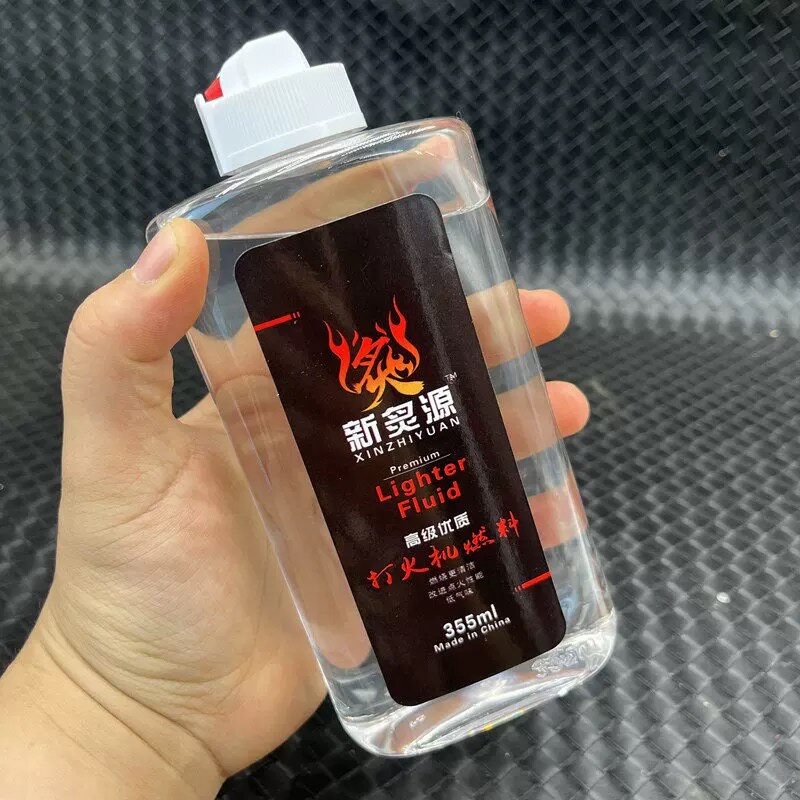 355毫升创意大瓶打火机煤油清香型高纯度燃油防风通用火机油