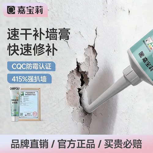 防霉抗菌补墙膏修补嘉宝莉